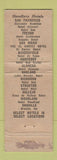 Matchbook Cover - El Cortez Hotel San Diego CA WEAR