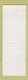 Matchbook Cover - Wayne Gretzky's Toronto ON Hockey WEAR