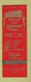 Matchbook Cover - Cimarron Motel Klamath Falls OR WEAR