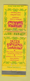 Matchbook Cover - Mexican Treasures San Pedro CA restaurant WORN