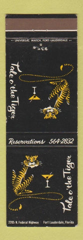 Matchbook Cover - Tale o the Tiger Fort Lauderdale FL
