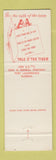 Matchbook Cover - Tale o the Tiger Fort Lauderdale FL