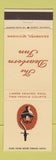 Matchbook Cover - The Dearborn Inn MI