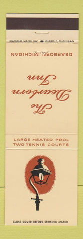 Matchbook Cover - The Dearborn Inn MI