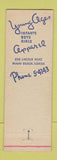 Matchbook Cover - Young Ages Children's Shops Miami Beach FL