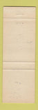 Matchbook Cover - Lobsterland Restaurant Lewiston ME