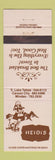 Matchbook Cover - Heidi's Restaurant South Lake Tahoe CA Carson City Minden NV