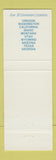 Matchbook Cover - Shilo Inns CHAIN