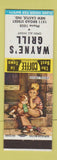 Matchbook Cover - Wayne's Grill New Castle IN