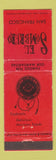 Matchbook Cover - El Sombrero Mexican Restaurant San Francisco CA WEAR