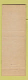 Matchbook Cover - SOL Club Williamsport PA Lycoming County Voiture
