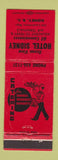 Matchbook Cover - Hotel Sidney BC