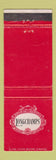 Matchbook Cover - Longchamps Restaurants New York City WEAR