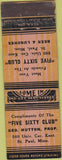 Matchbook Cover - Five Sixty Club St Paul MN American Match