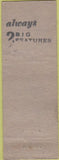 Matchbook Cover - Garrick Theatre STAMPED St Paul MN? WORN
