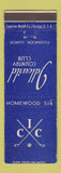 Matchbook Cover - Idlewild Country Club Flossmoor IL