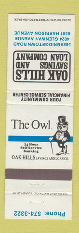 Matchbook Cover - Oak Hills Savings and Loan KY?