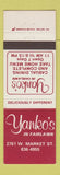 Matchbook Cover - Yanko's Restaurant Fairlawn