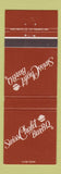 Matchbook Cover - Swiss Chalet BBQ Canada CHAIN