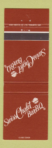 Matchbook Cover - Swiss Chalet BBQ Canada CHAIN