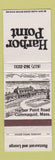 Matchbook Cover - Harbor Point Restaurant Cummaquid MA