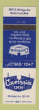 Matchbook Cover - Countryside Inn Battle Creek MI