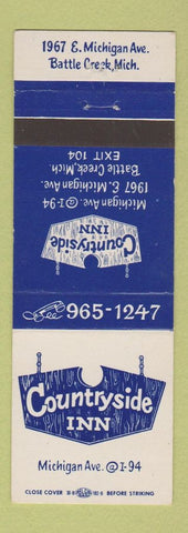 Matchbook Cover - Countryside Inn Battle Creek MI