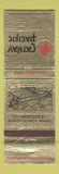 Matchbook Cover - Cathay Pacific Restaurant North Quincy MA Chinese