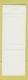 Matchbook Cover - The Last Hurrah Omni Parker House Boston MA