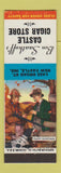 Matchbook Cover - Ben Saathoff's Castle Cigar Store New Castle IN