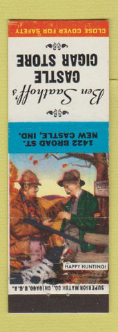 Matchbook Cover - Ben Saathoff's Castle Cigar Store New Castle IN