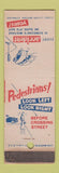 Matchbook Cover - Joy Vending Pedestrian Safety WORN