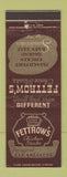 Matchbook Cover - Fettrow's Restaurant  Harrisburg PA