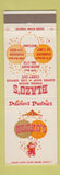 Matchbook Cover - Blazo's Restaurant Grosse Pointe Dearborn MI