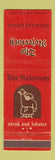 Matchbook Cover - The Refectory Steak Lobster CREASE