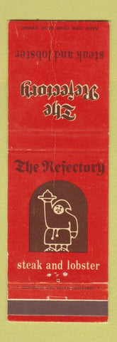 Matchbook Cover - The Refectory Steak Lobster CREASE