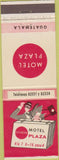Matchbook Cover - Motel Plaza Guatemala