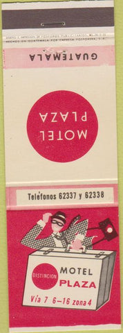Matchbook Cover - Motel Plaza Guatemala
