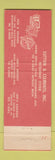 Matchbook Cover - Geri's Detroit Chicago Sutton Clements Restaurants