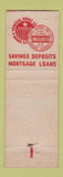 Matchbook Cover - Ohio Savings and Loan Cleveland OH WEAR