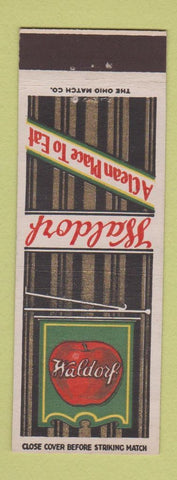 Matchbook Cover - Waldorf Restaurants