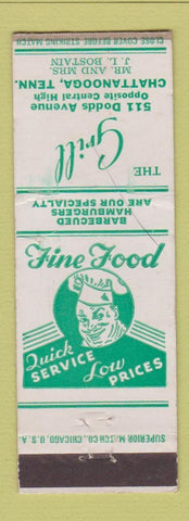 Matchbook Cover - The Grill Chattanooga TN WEAR