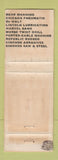 Matchbook Cover - Allen Steel Supply Fort Wayne IN WORN