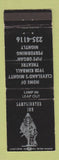 Matchbook Cover - Lamplighter Inn Kimball Pipe Organ WEAR