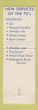 Matchbook Cover - AAA Auto Club Ludington Manistee MI WEAR