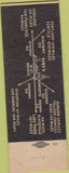Matchbook Cover - Tiny's Motel Cafe Sacramento CA