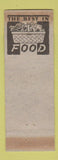 Matchbook Cover - Dixie Dee Cafe Pocky Face GA WEAR