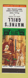 Matchbook Cover - Wayne's Grill New Castle IN