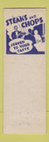 Matchbook Cover - Wayne's Grill New Castle IN