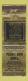 Matchbook Cover - Peggy Ann Grill Dalton GA WEAR